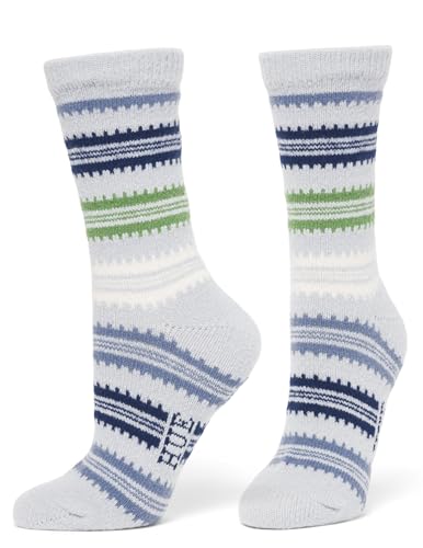 Image of HUE womens Crew Length Boot Socks, 2 Pair Pack