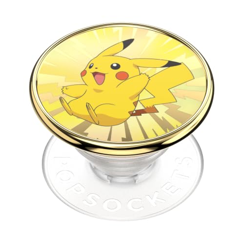 Image of PopSockets Adhesive Phone Grip, Holder- Pikachu Spark