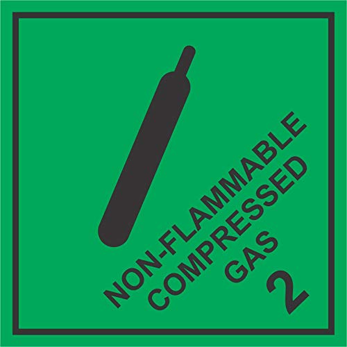 KPCM | Dangerous Substance Labels Oxygen 2 Sign | Made in the UK