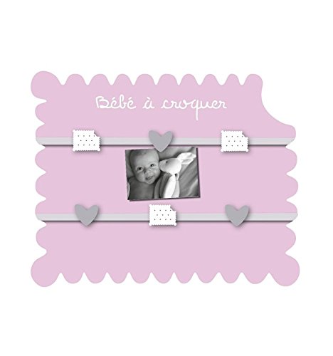 Titoutam - Pêle-mêle bébé 6 Vues Biscuit bébéà croquer Rose