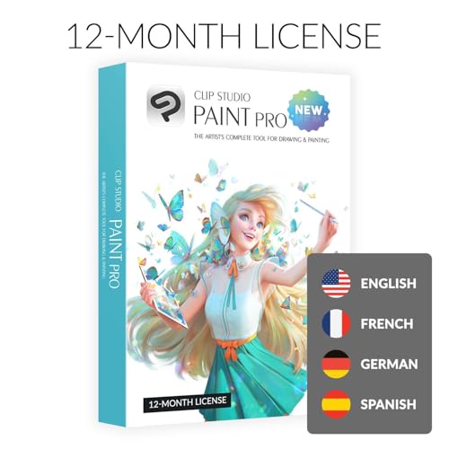 image for GRAPHIXLY CLIP STUDIO PAINT PRO - New | 12 Months License | 1 Device |