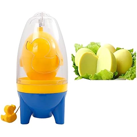 Dificato Egg Scrambler in Shell,White and Yolk Mixer Golden Egg Maker - White and Yolk Golden Egg Mixer Kitchen Cooking Gadget Tool Egg Maker Cover