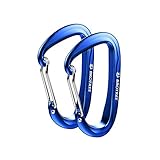 karabiner klettern wiki ▶【Mehrzweckfunktion】Geeignet für Hängematten, Camping, Wandern, Angeln, Reisen usw. Es kann auch als Schlüsselanhänger für den Alltag eines Hundes oder einer Katze verwendet werden. Nicht zum Klettern geeignet.