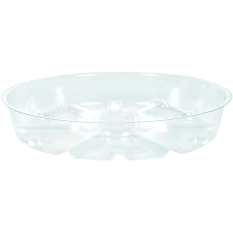 The HC Companies Clear Plastic Plant Saucer: A Robust Solution for Lush Plant Care