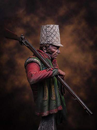 XINGCHANG Assembly Scale 1/10 Ancient 24Th Regiment of Foot Chillianwallah Bust Figure Resin Model Unpainted - Image 4