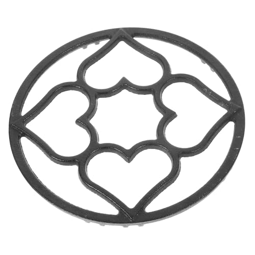 BESPORTBLE Cast Iron Non- Wok and Pot Rack for Gas Stove Four and Five Universal Stove Grill Top Accessory Kitchen Replacement Support for Wok Cooking