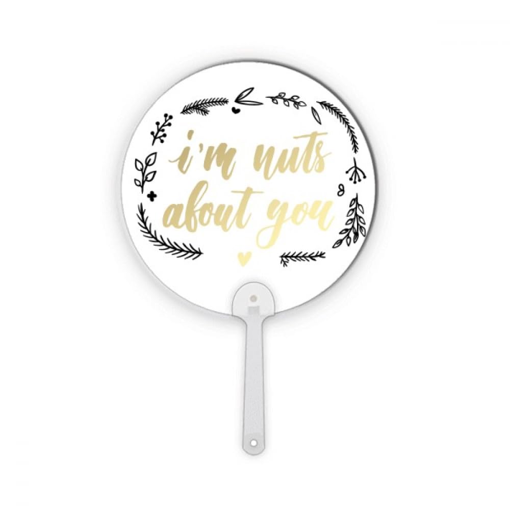 Éventail rond en plastique cadeau invité mariage et fêtes thématiques