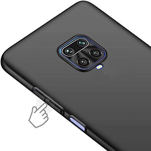 SkyTree Back Cover for Xiaomi Redmi Note 9 Pro Max (|Black