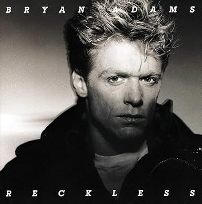 Reckless por Bryan Adams, capa do álbum