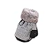 AIDIER Baby Winter Fäustlinge Gestrickte Handschuhe mit Fleece gefüttert Hang Neck Fäustlinge für Baby Jungen Mädchen 6 Monate-3 Jahre