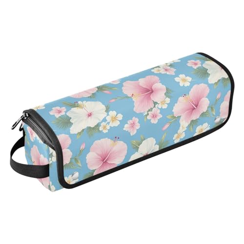 Bolsa de viaje azul claro para herramientas de cabello miniatura 1
