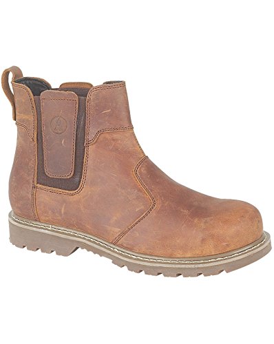 Bottines de marchand Amblers Abingdon pour homme en cuir classique