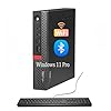 Lenovo ThinkCentre M920Q – Computadora de escritorio pequeña, Intel Core I5-8500T, 8 GB DDR4, 256GB SSD, teclado y mouse, DP, Windows 11 Pro (renovado)