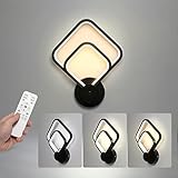 Apliques Pared Dormitorio: el cuerpo de la lámpara de pared interior está hecho de aluminio y la pantalla está hecha de gel de sílice, que es más transmisor de luz, sin reflejos, sin parpadeos, resistente a altas temperaturas y duradero.