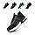 Zapatos de Seguridad para Hombre Calzado de Seguridad para Mujer Zapatillas de Trabajo con Puntera de Acero Ligero Antideslizante GK756 Gris EU 44