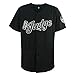 Hammer of Judge Men's 99 Baseball Jersey Embroidered Patches Sewn Black Jersey(M, Black)
