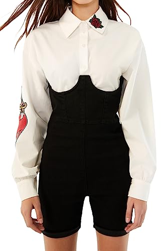 Overol de mezclilla para mujer Trendyol cómodo y combinable para diario 5