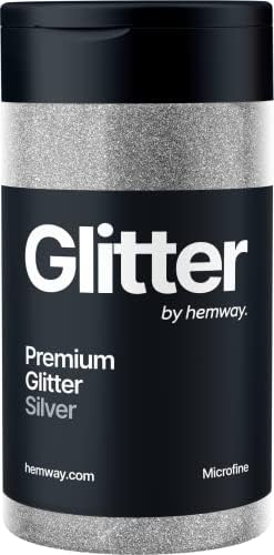 Hemway Rose Gold Glitter Fine 130g/4.6oz Powder Metallic Resin Craft Glitter Flake Sequins for Epoxy Tumblers, Hair Face Body Eye Nail Art Festival, DIY Party Decorations Paint