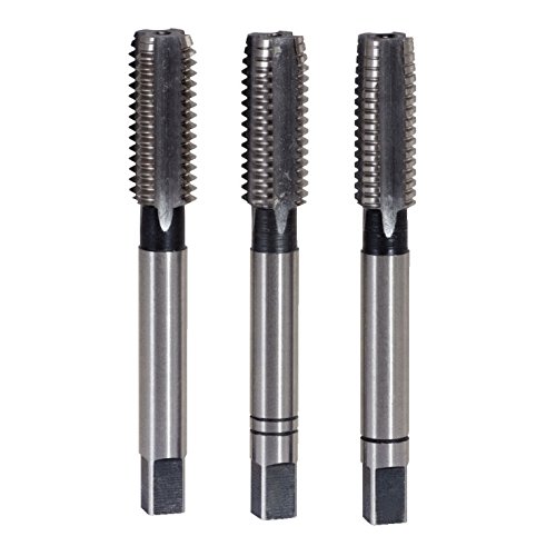 JEU DE 3 TARAUDS À MAIN MÉTRIQUES HSS-M2 – M2,5X0,45 (ISO 529), Marque ASSUR, Neufs