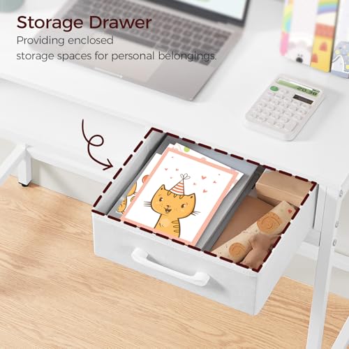 image for MAHANCRIS Kids Desk and Chair Set, Student Writing Desk, Kids Study De