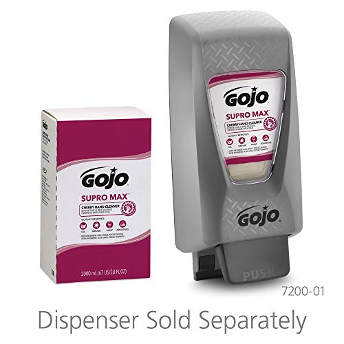 GOJO SUPRO MAX Cherry Hand Cleaner, Cherry Fragrance, 2000 mL Heavy Duty Hand Cleaner Refill PRO TDX 2000 Dispenser (Pack of 4) – 7282-04 by GOJO - Image 3