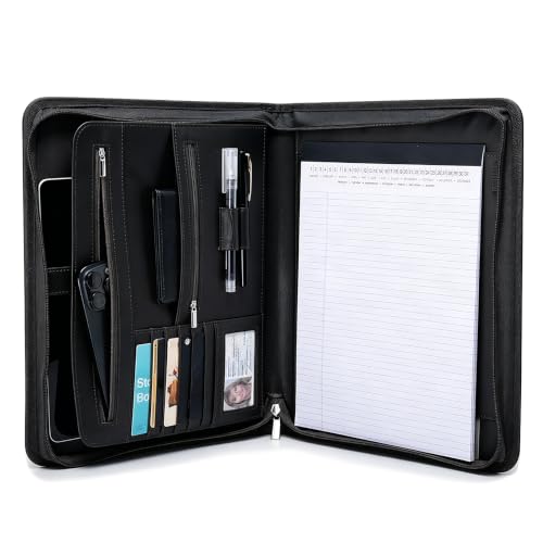 Carnet de notes de 13 pouces zippé pour vos réunions et déplacements