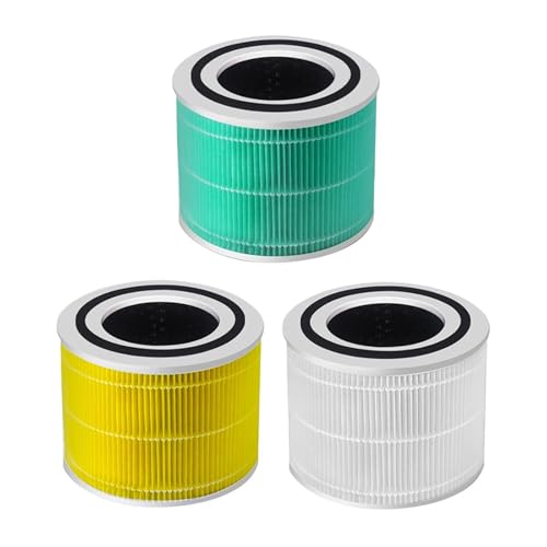 Filtre de remplacement pour purificateur d'air compatible Levoit Core 300 haute performance