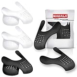 4 Pairs Crease Protector for Air Force Shoes, Sneaker Protectors, Crease Guards Anti Crease Shoes Pr