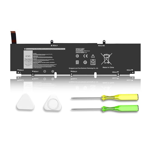 Image of XG4K6 Laptop Battery Replacement for Dell XPS 17 9700 9710 9720 9730 & Precision 5750 5760 5770 Series dell xps 17 9700 Battery Compatible with P92F, 01RR3, F8CPG, KVPMY