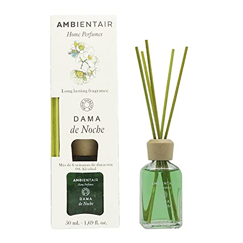 Ambientair Hogar. Difusor de varillas perfumadas. Ambientador Mikado Dama de Noche. Difusor...