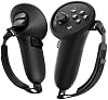Funda de agarre acolchada de Spigen para controles VR Steam Frame (2026) | Correa de comodidad acolchada, tamaño ajustable, agarre antideslizante de puntos, ajuste de silicona para accesorios Steam Frame - Negro por Spigen 2