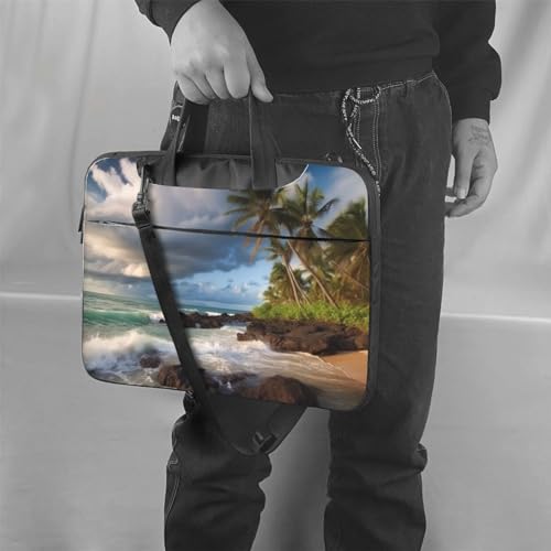 Maletín para laptop KHiry tamaño 15.6 pulgadas negro miniatura 2