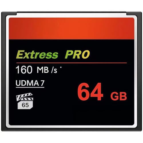 HSANYIUR 64GB UDMA High Speed,Original CF Card Camera Memory Card