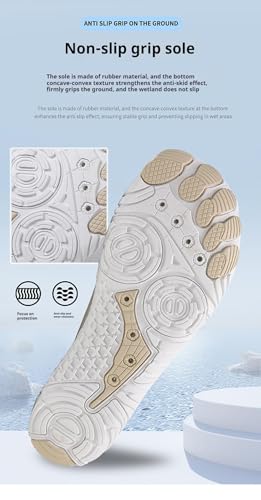 Zureto Grounded Footwear for Women Men Neuropathy, 2025 New Hike Comfortable Lightweight Non-Slip Barefoot Footwear Shoes 6