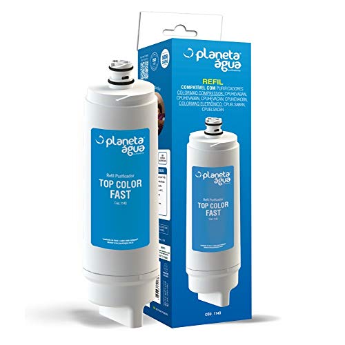 Kit 2 Refil Filtro Purificador Top Color Fast para Colormaq Acqua Eletronico e Compressor