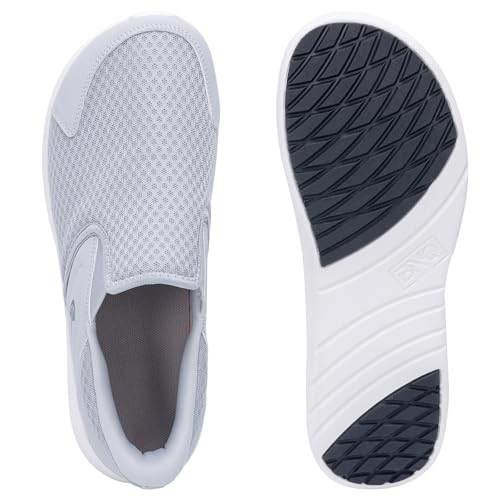 MEHOTO Slip On Loafers | Men's Wide Toe Box Shoes | Zero Drop Sole | Minimalist Sneaker | Comfortable Arch Support Walking Tennis for Plantar Fasciitis Foot Heel Pain Relif Size 7-12