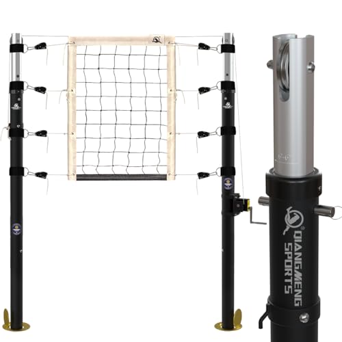 Aluminum Volleyball Post Spring Bolt is Convenient to Lift and Lower, Professional Volleyball Poles