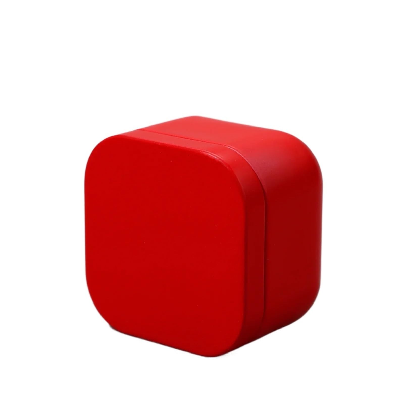 Candle Tins, Empty Square Candle Jars with Lids 12 pcs 50ml Multicolor(Red)