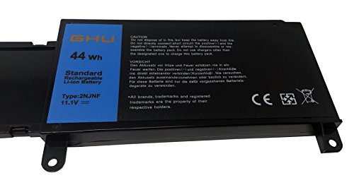 Ghu New 44Wh 11.1V Laptop Battery Replacement For 2Njnf 8Jvdg Tpmcf T41M0 Compatible For Dell Inspiron 14Z-5423 15Z-5523 #TOP2