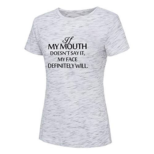 LuluZanm Letter Print T-Shirt for Women Sale Ladies Fashion O-Neck Short Sleeve Blouses Basic Summer Tops Plus S-5XL