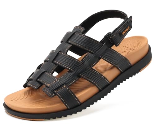 KuaiLu Womens Fashion Orthopedic Walking Sandals for Women 2025 Arch Support Sandles Comfort Plantar Fasciitis Recovery Cushion Summer Travel Outdoor Hiking Open Toe Water Shoes Woman Size US5-11