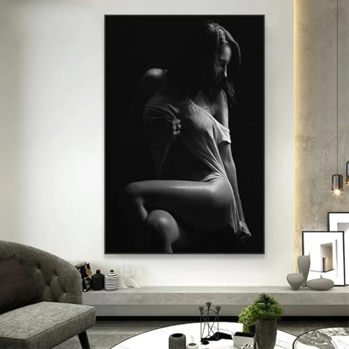 Peinture pour dame sensuelle affiche esthétique en toile de décoration