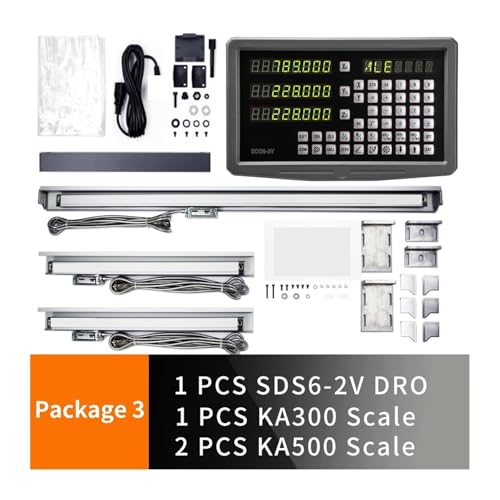 Linear Scale Encoder SDS6-3V Metal 3Axis Digital Paquete 3 miniatura 2