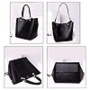 Pahajim Sac à Main pour Femme Sac Cabas Femme Grande Capacité PU Cuir Souple Tote Bag Imperméable pour le Travail, les Voyages et le Shopping #1