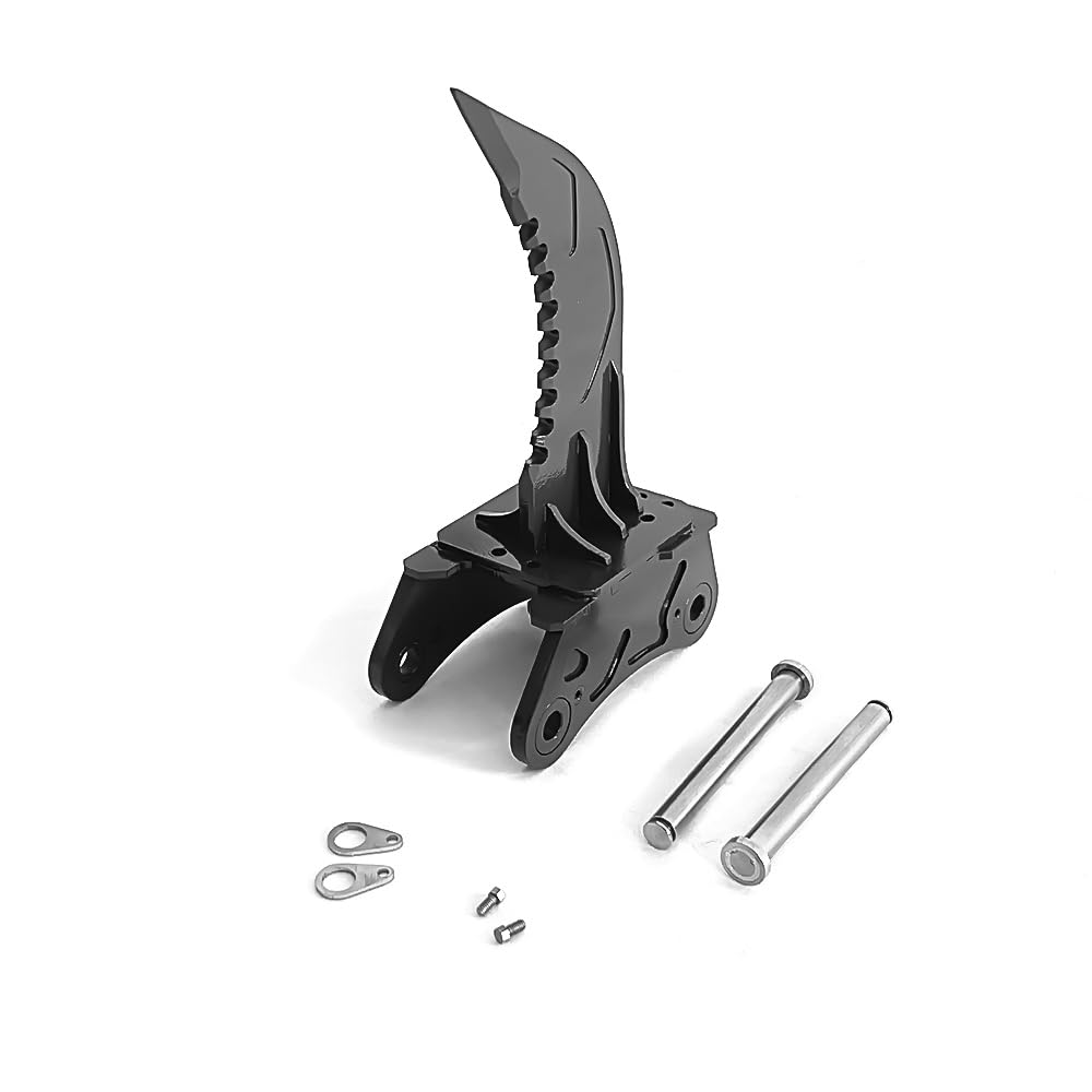 LESU Excavatrice hydraulique de rechange 1/14 pour camion pelleteuse RC ET35, pièces améliorées, accessoires de peinture noire