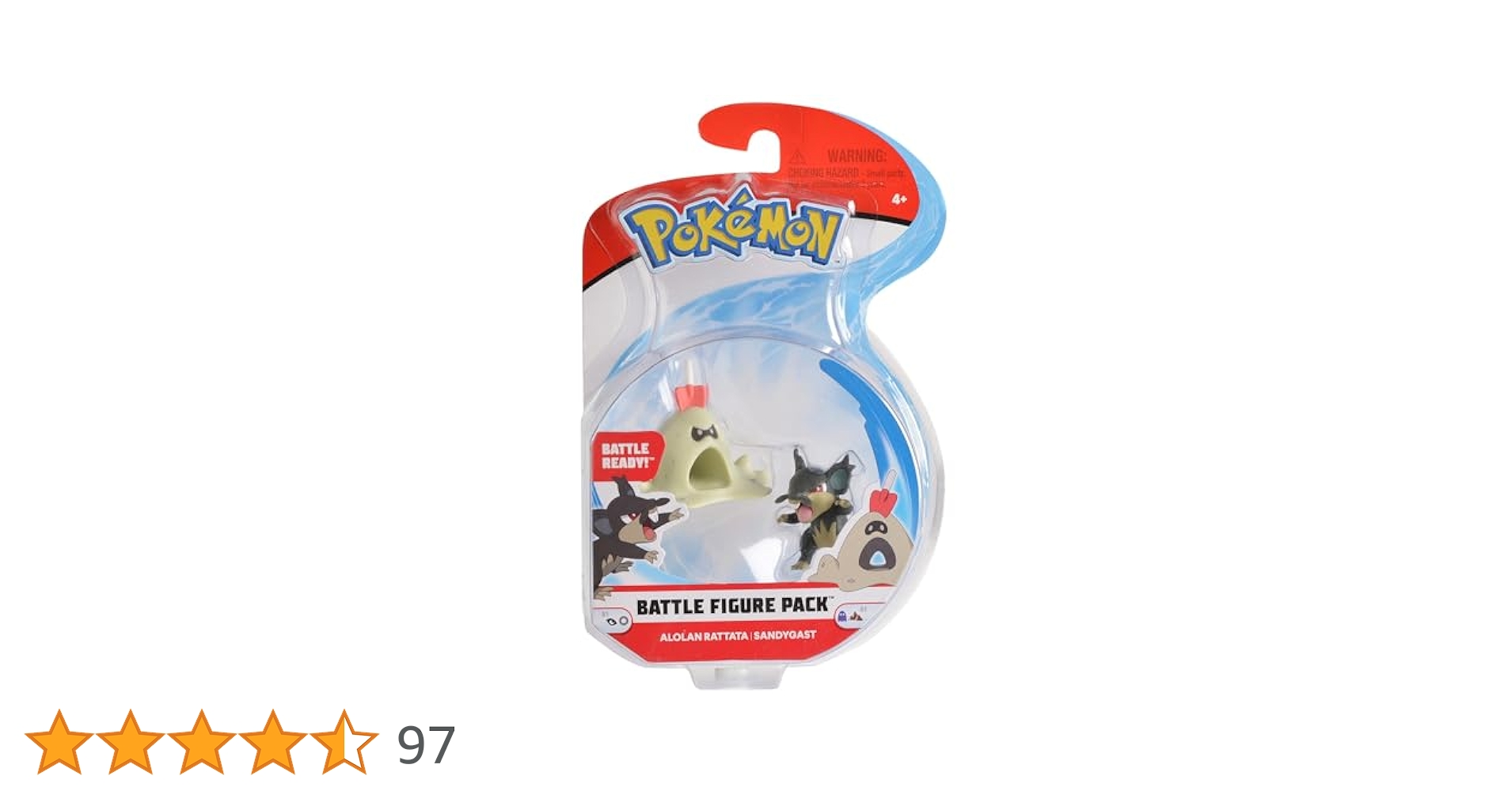 ポケモンゲットコレクションズ　アローラ地方　ミニフィギュア 9体セット EZW_02 ライチュウ（アローラのすがた） ライト二ングサーフ