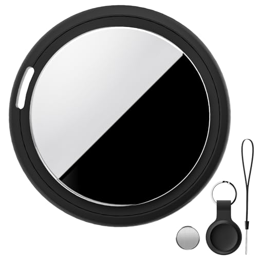 Bnlei Localizzatore Smart Air Tracker Tag Compatibile Apple Dov'è (solo iOS) Batteria di Ricambio Inclusam, Adatto per Chiavi, Portafoglio, Valigia, Bici, Cane, Gatto (Nero Grafite, Confezione da 1)