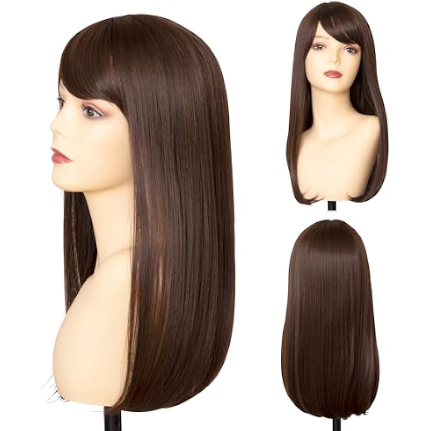 クリアストーン(Clearstone) WIGGY RICH ウィッグ ストレートロング レディース ショコラブラウン 詳細画像3