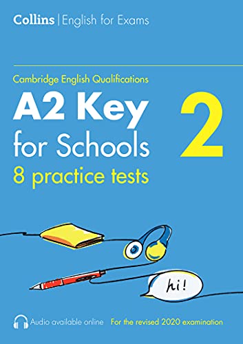  Practice Tests for A2 Key for Schools (KET) (Volume 2): 8 Practice Tests