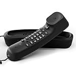 VTech CD1113 Corded Phone for Home Office - Easy-to-Use Telephone with Caller ID/Call Waiting, 13 Speed Dial Keys, No AC Power Required, Flash, Volume Control, Hearing Aid Compatible,Wall-mount, Black - Image 5